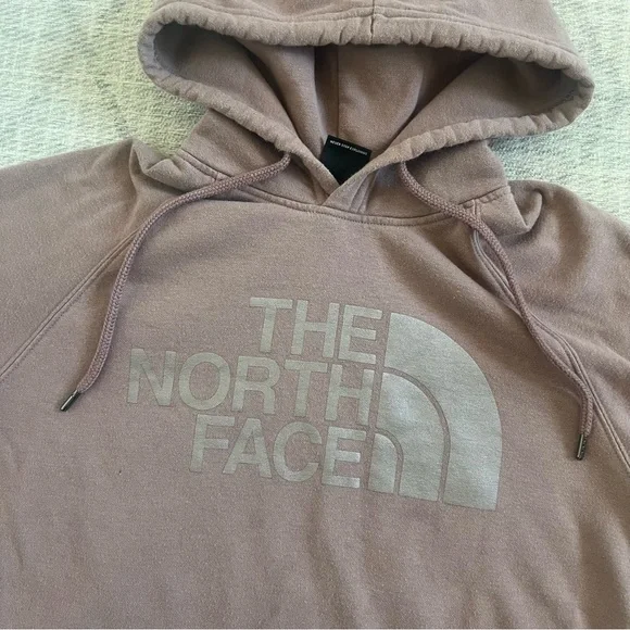 The North Face Women’s Champagne Pink/Purple Outdoors Winter Pullover Hoodie - Picture 2 of 8